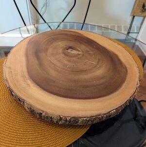 Solid Wood Rotating Lazy Susan